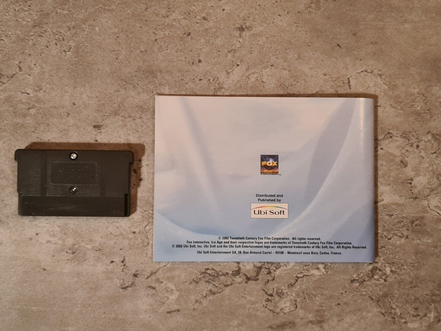 Nintendo Game Boy Advance Ice Age mit OVP und Anleitung EUR - T-Retro-Games