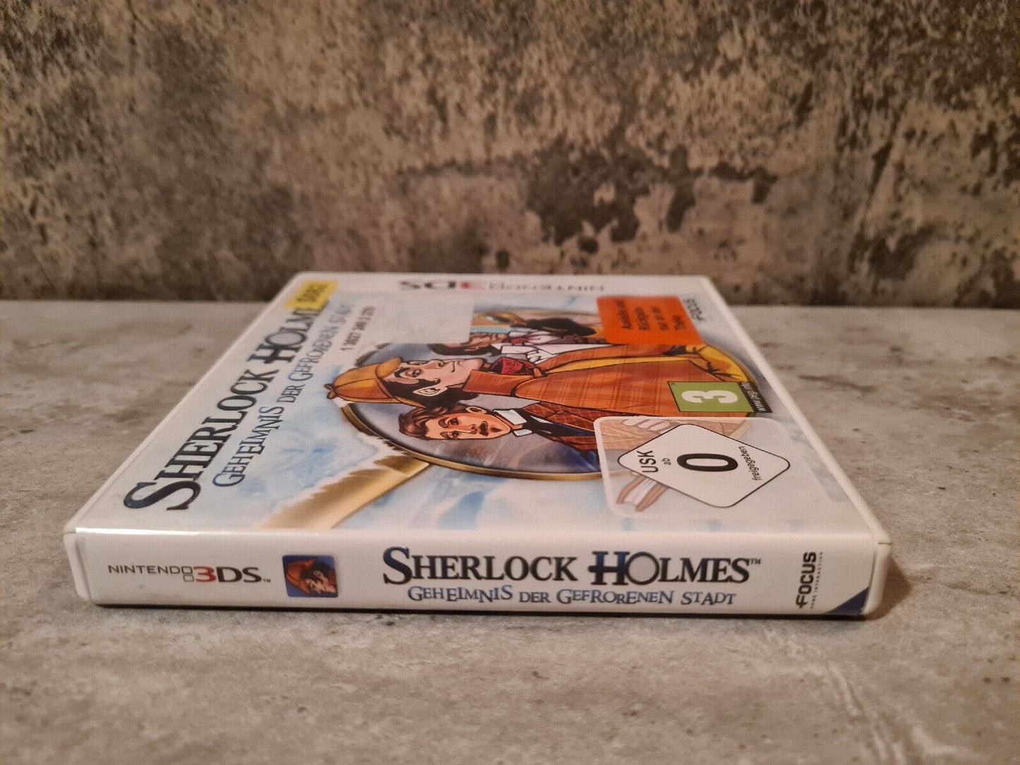 Nintendo 3DS Sherlock Holmes Geheimnis der gefrorenen Stadt OVP + Anleitung GER - T-Retro-Games