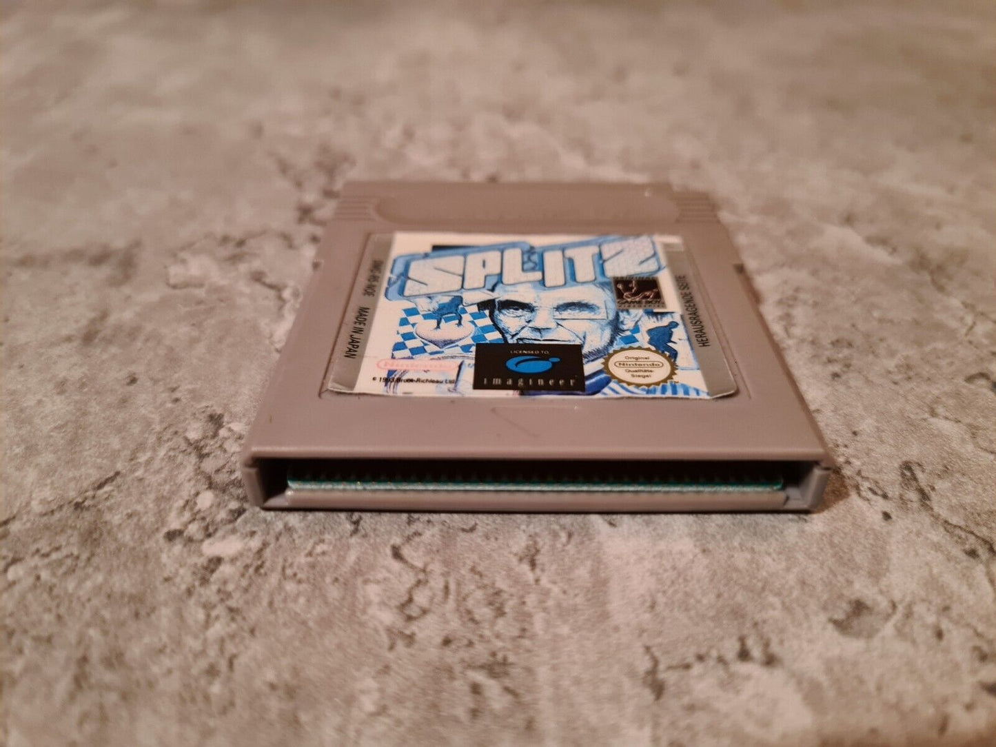 Nintendo Gameboy Classic Spiel Splitz Modul NOE - T-Retro-Games