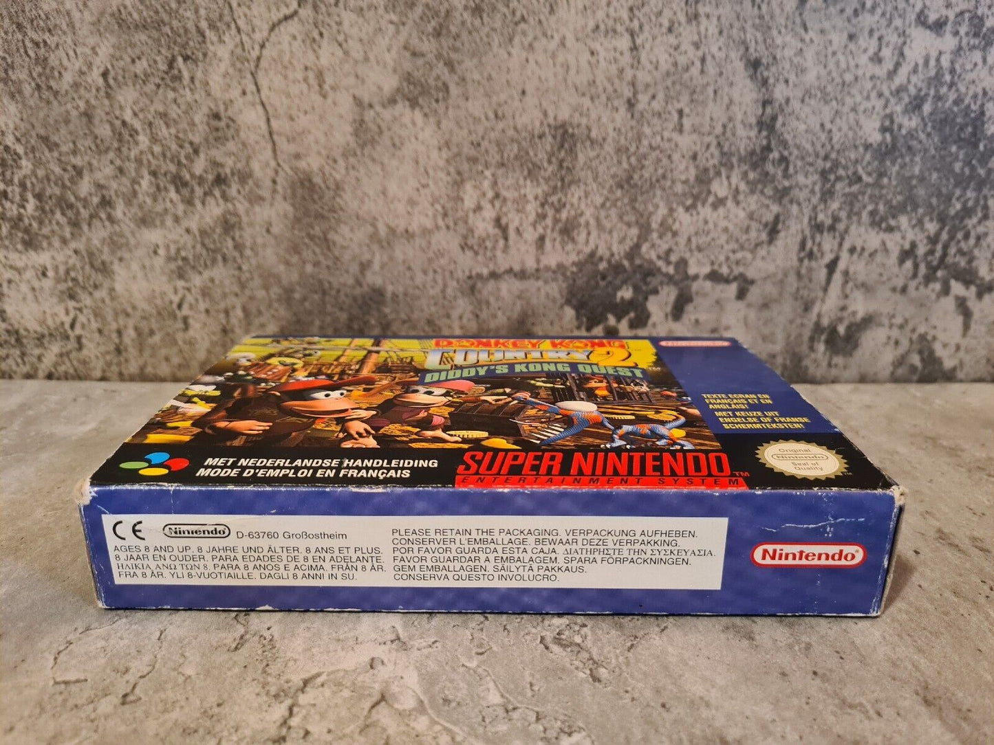 Super Nintendo Donkey Kong Country 2 Diddy's Kong Quest + OVP + Anleitung FAH - T-Retro-Games