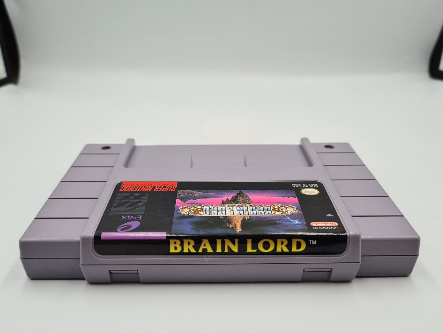 SNES Super Nintendo Brain Lord mit OVP und Anleitung NTSC-USA - T-Retro-Games