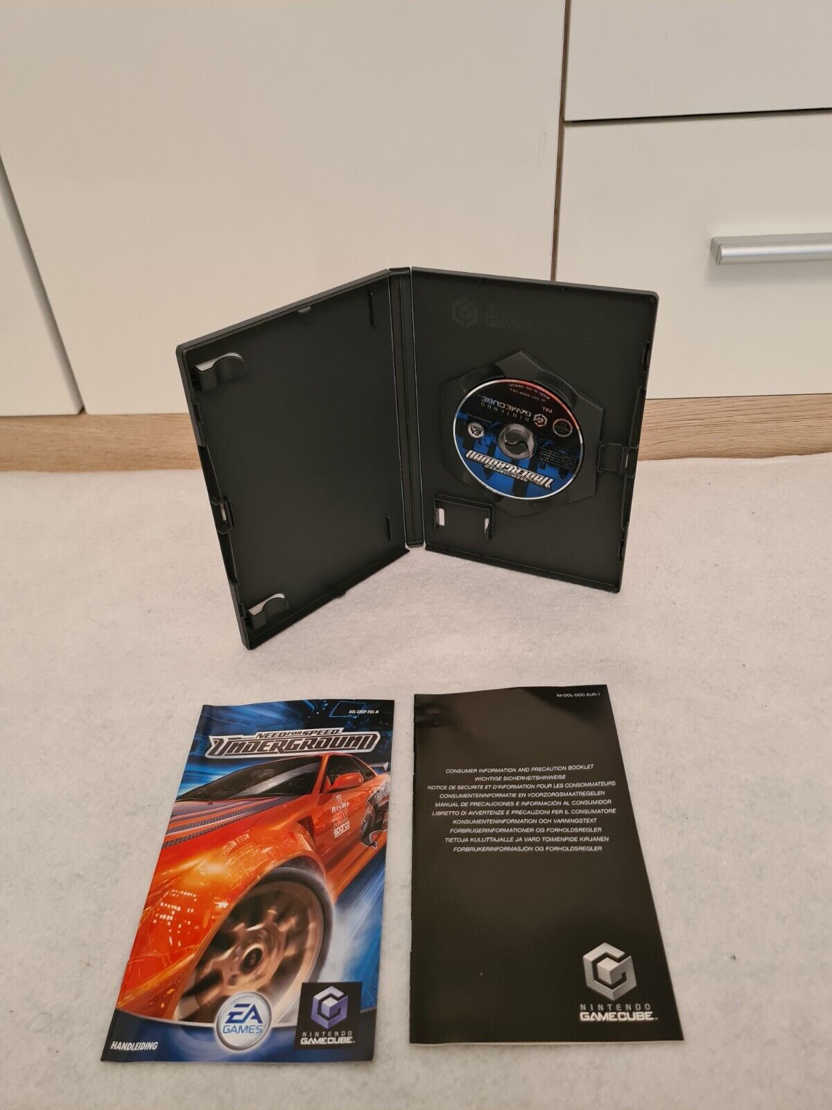 Nintendo GameCube Need For Speed Underground Limited Edition Pak Console OVP