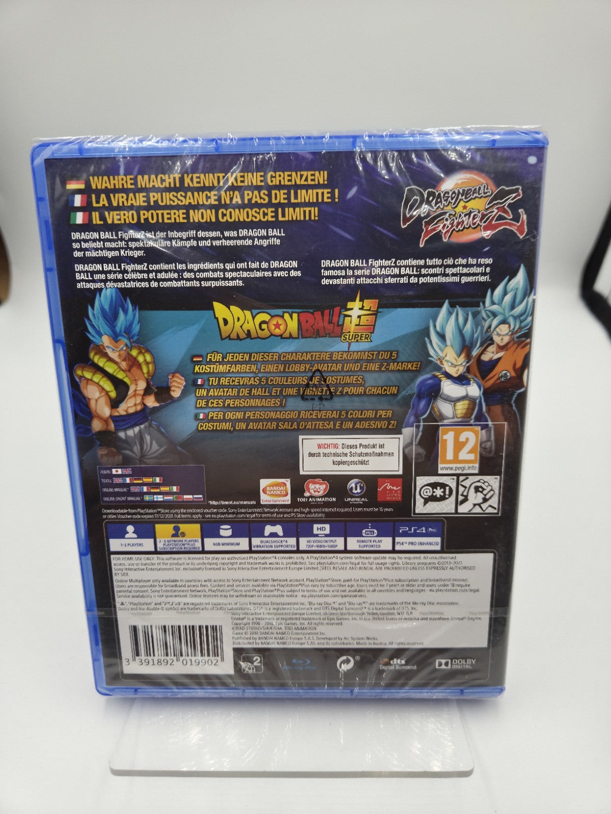 PS4 Playstation 4 Spiel Dragon Ball Fighter Z Sealed Neu New