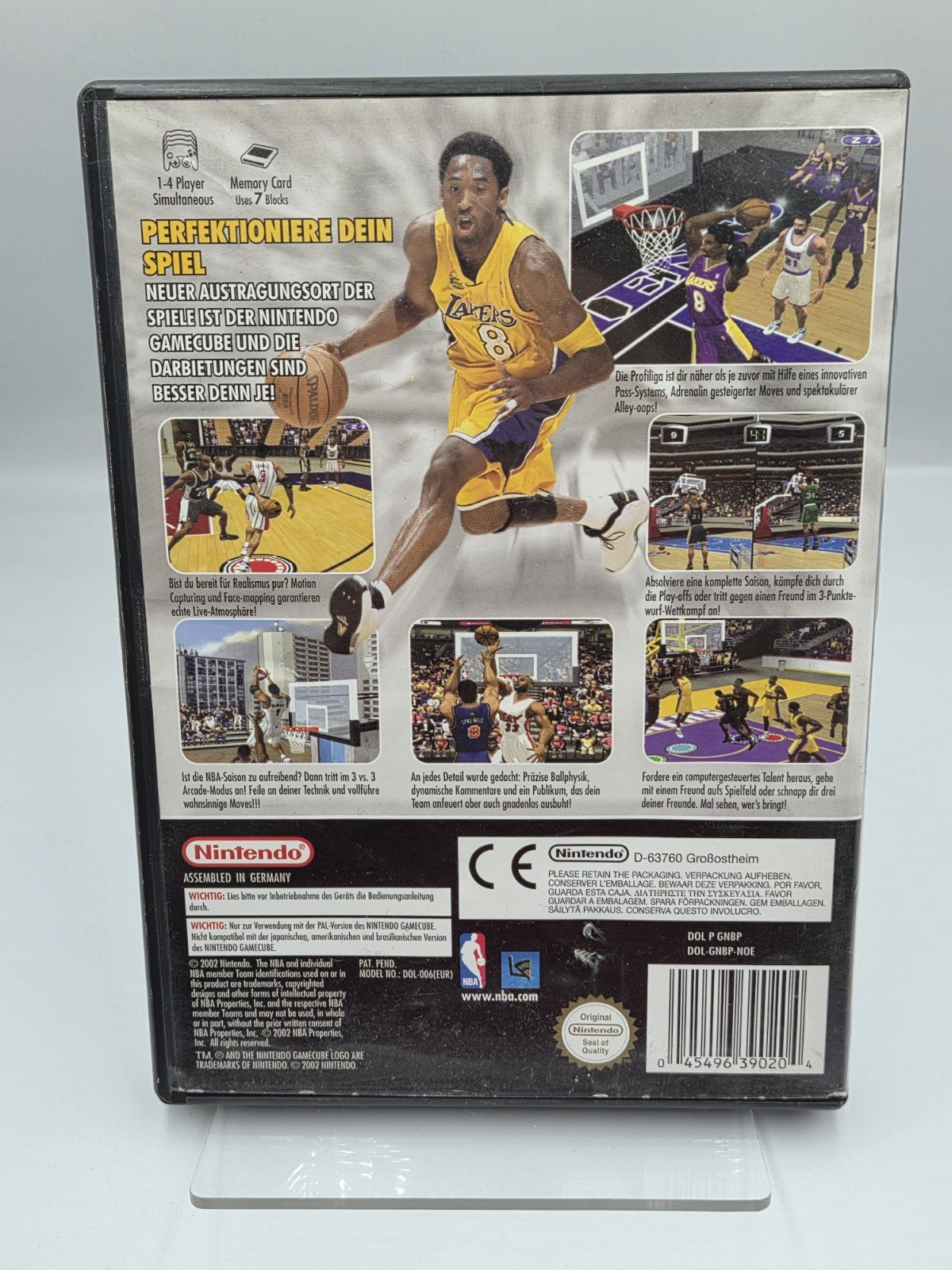 Nintendo GameCube NBA Courtside 2002 mit OVP und Anleitung NOE