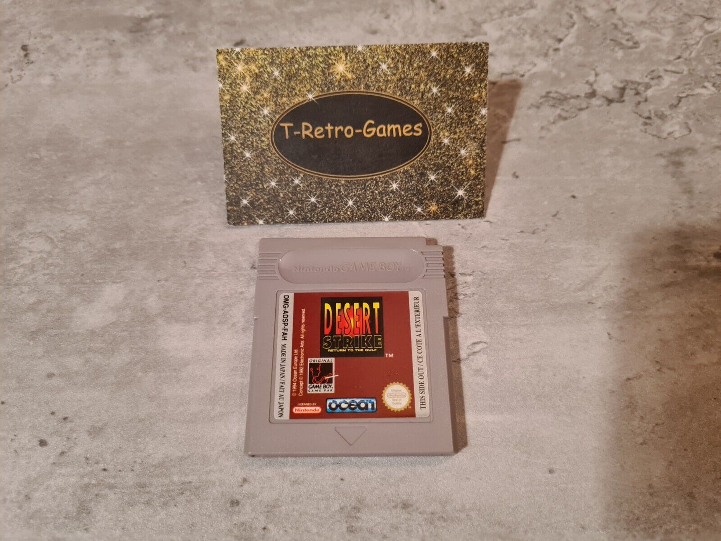 Nintendo Gameboy Classic Spiel Desert Strike Return to the Golf Modul FAH - T-Retro-Games
