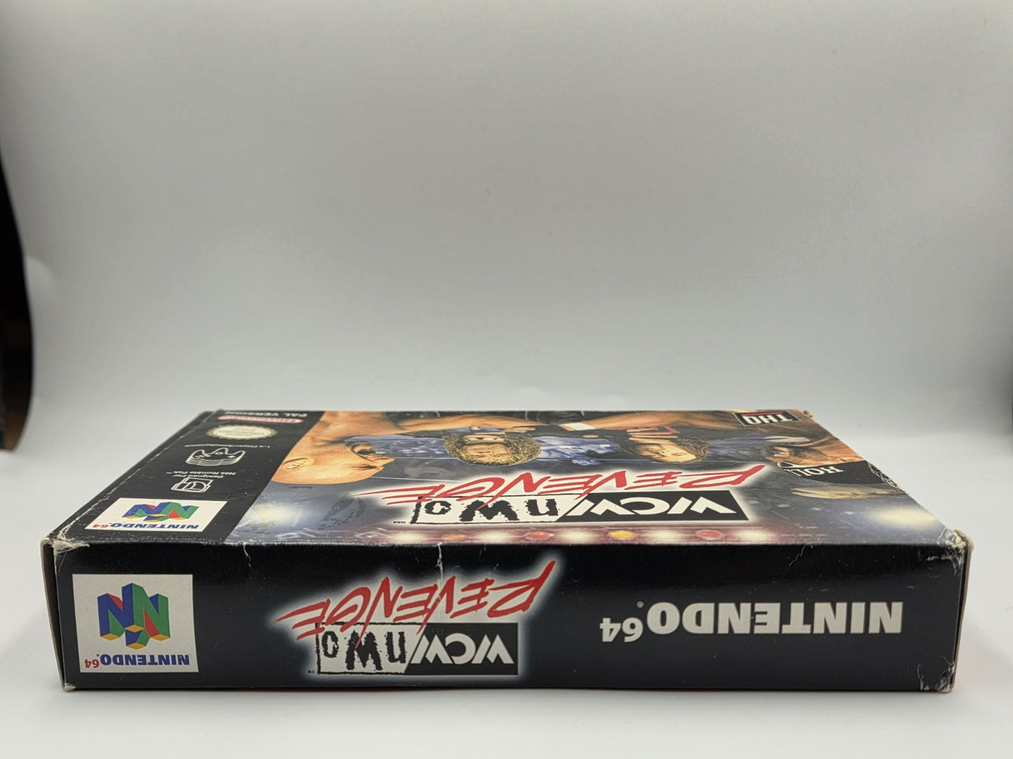 N64 Nintendo 64 WCW/NWO Revenge mit OVP und Anleitung EUR