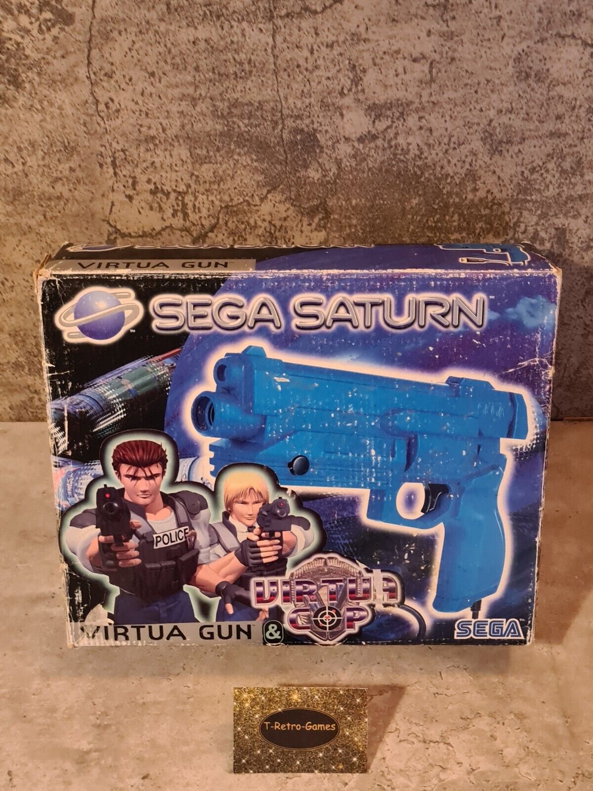 Sega Saturn Virtua Gun & Virtua Cop mit OVP und Anleitung PAL