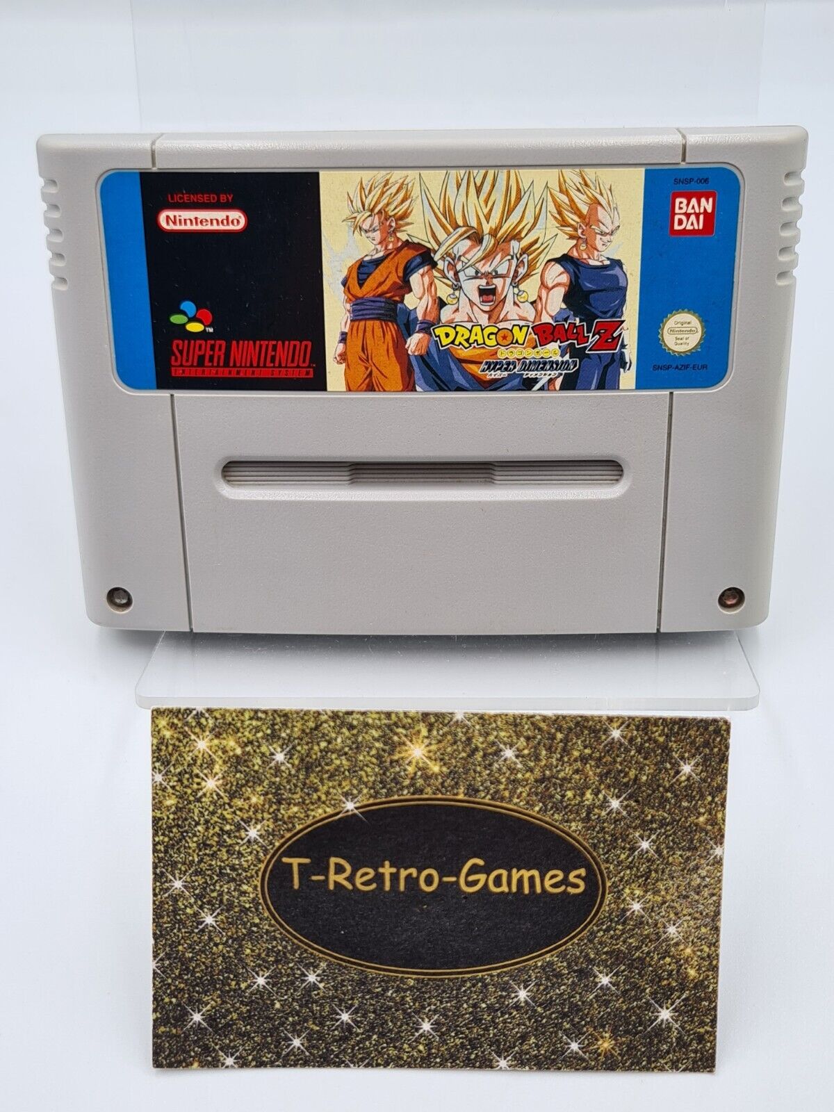 SNES Super Nintendo Dragon Ball Z Hyper Dimension Modul FRA - T-Retro-Games