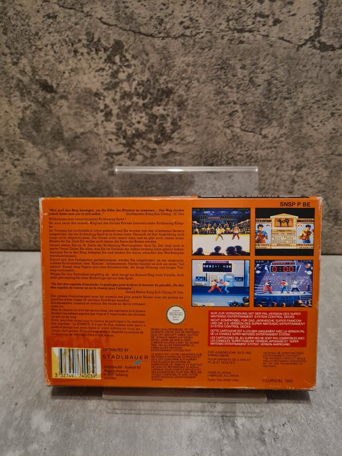 SNES Super Nintendo Best of The Best Karate mit OVP und Anleitung FRG - T-Retro-Games
