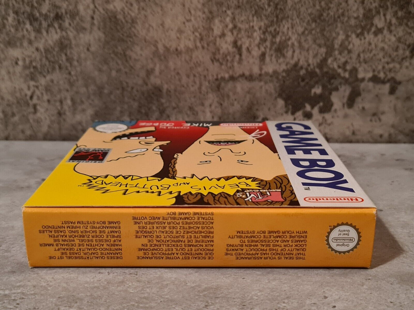Nintendo Game Boy Classic Beavis and Butt-Head mit OVP und Anleitung EUR - T-Retro-Games
