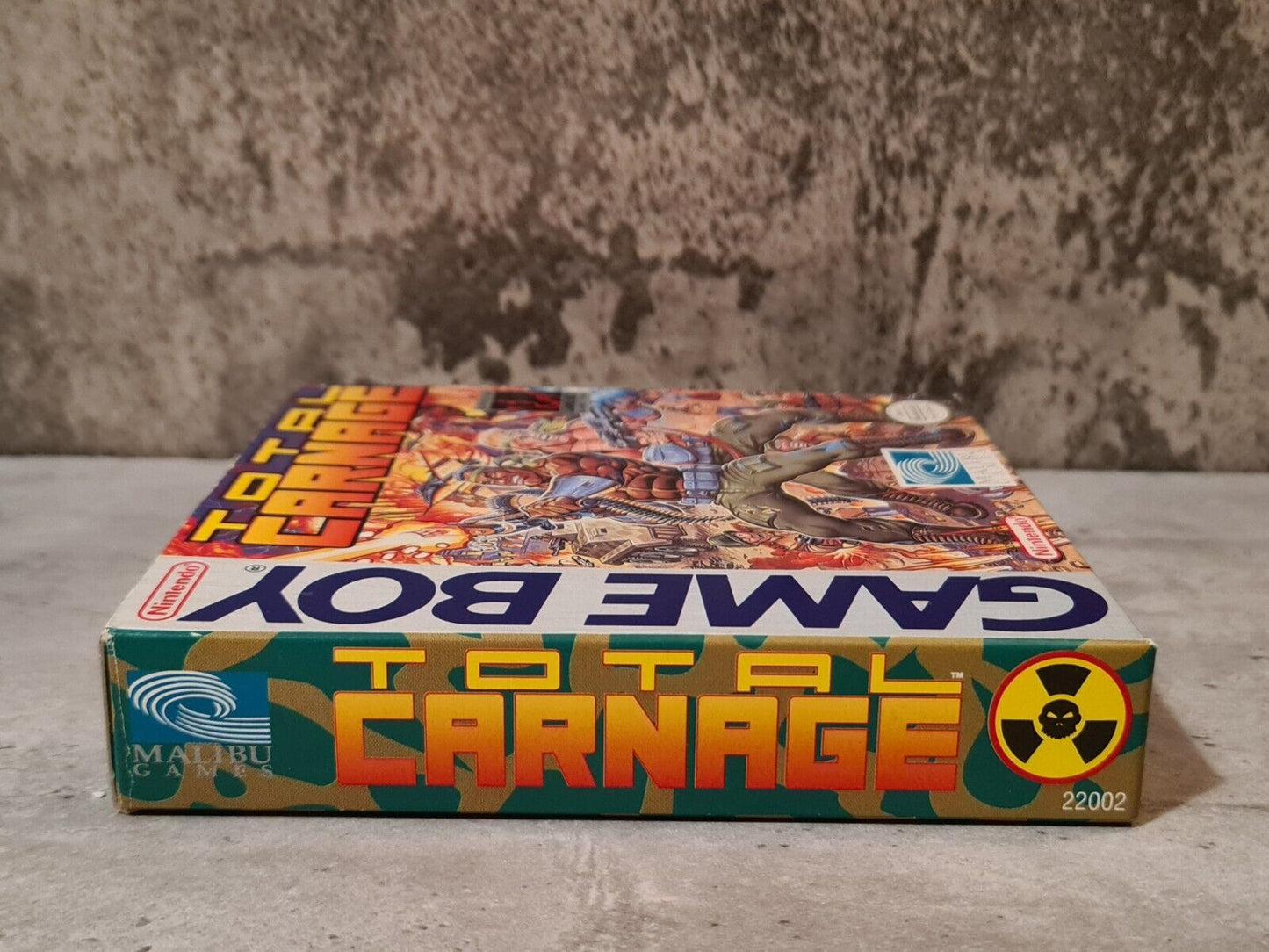 Nintendo Game Boy Classic Total Carnage mit OVP und Anleitung USA - T-Retro-Games