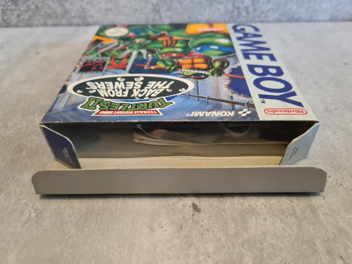 Game Boy Classic Turtles II 2 Back from The Sewers mit OVP und Anleitung NOE