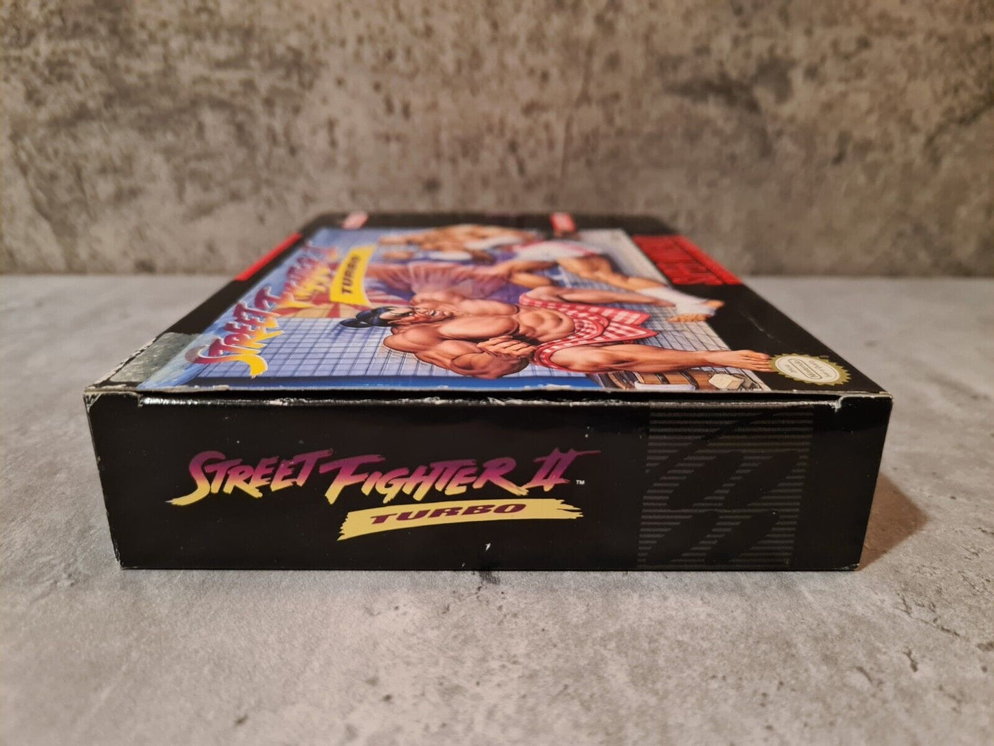 SNES Super Nintendo Street Fighter II Turbo mit OVP und Anleitung NTSC USA - T-Retro-Games