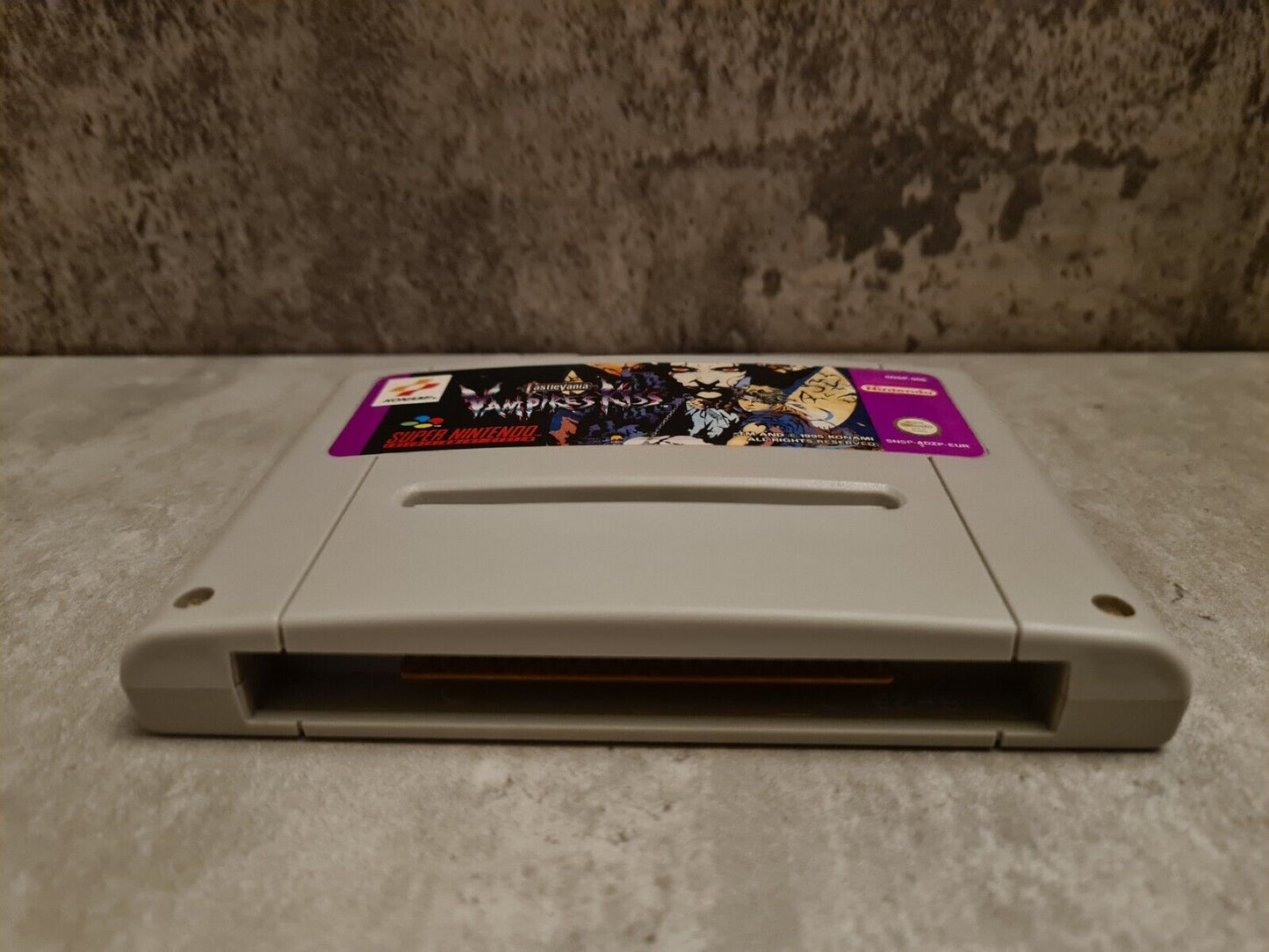 SNES Super Nintendo Castlevania Vampires Kiss Modul EUR - T-Retro-Games