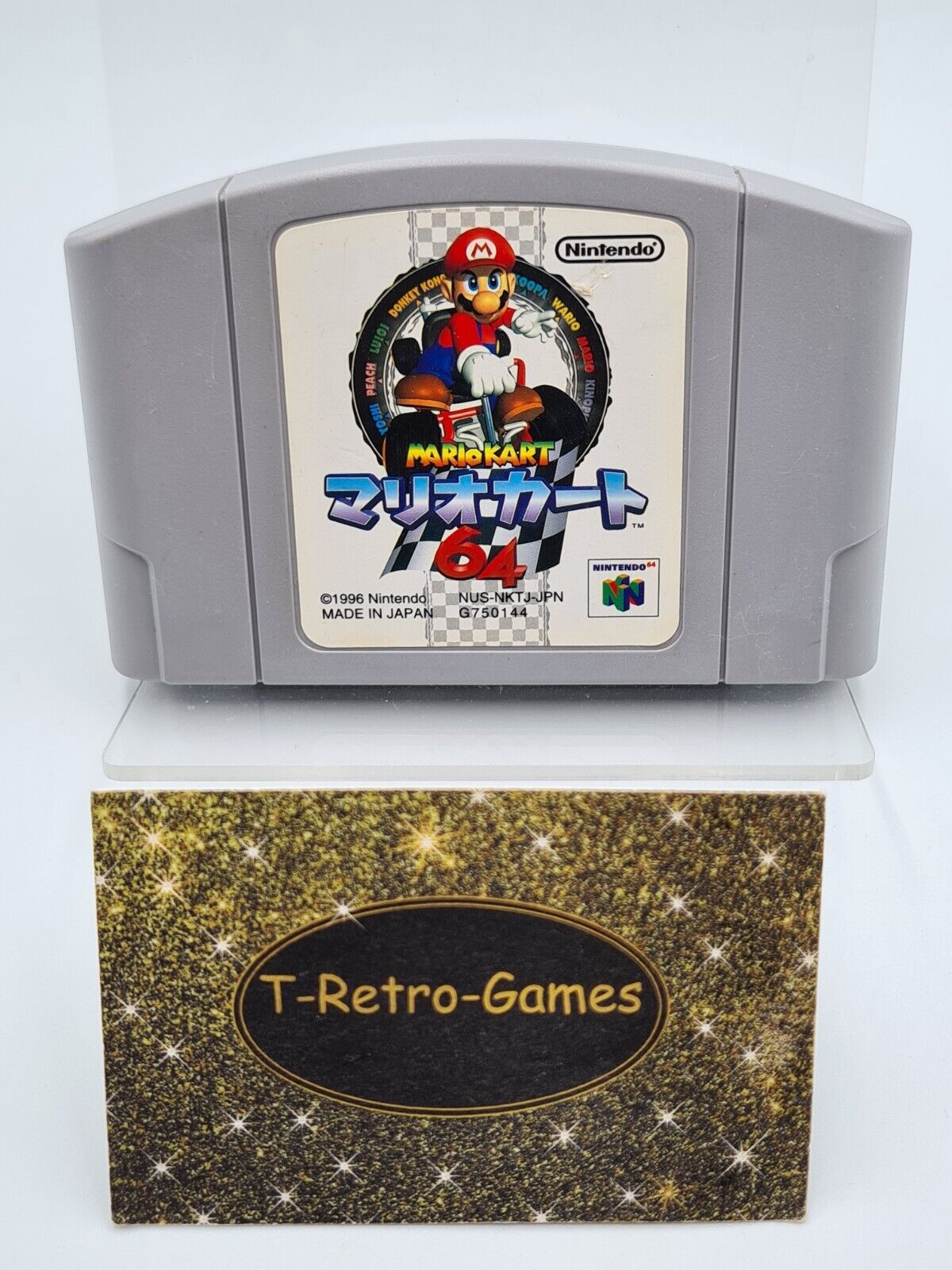 N64 Nintendo 64 NTSC-J Mario Kart 64 Japan Modul - T-Retro-Games
