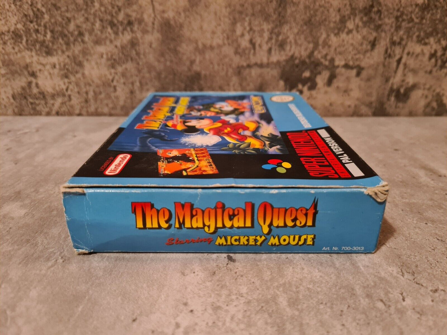 Super Nintendo The Magical Quest Starring Mickey Mouse mit OVP + Anleitung NOE