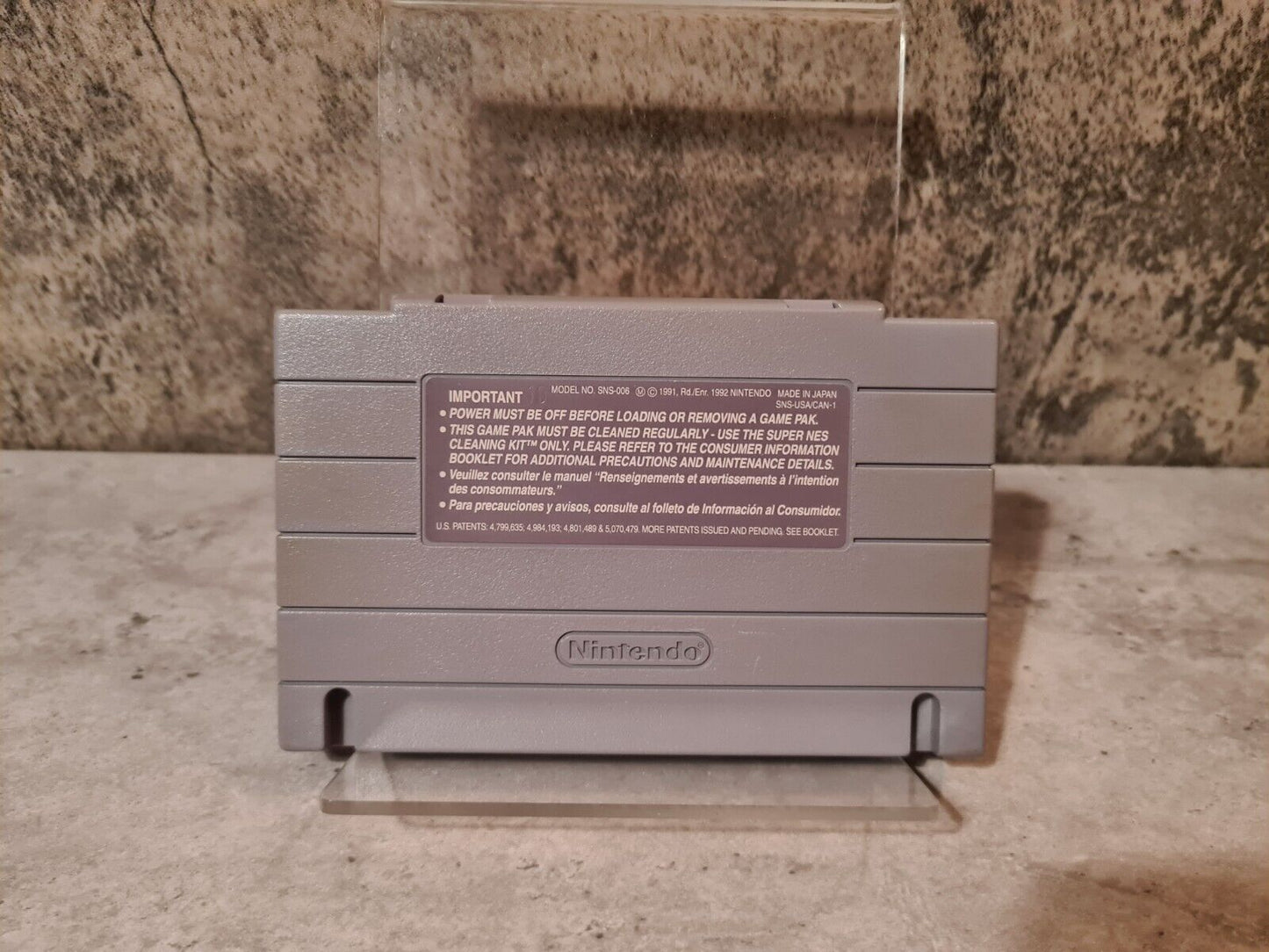 SNES Super Nintendo Pocky & Rocky NTSC USA Modul - T-Retro-Games