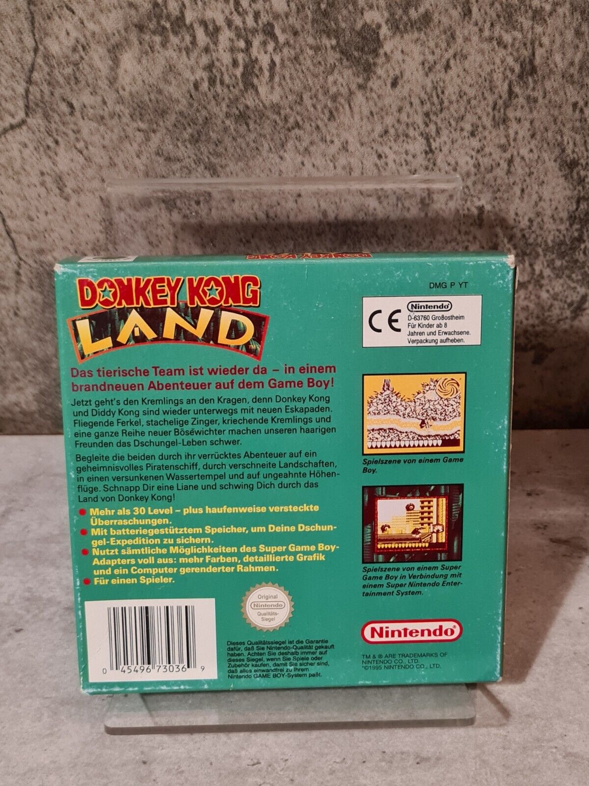 Nintendo Game Boy Classic Donkey Kong Land mit OVP und Anleitung GPS - T-Retro-Games