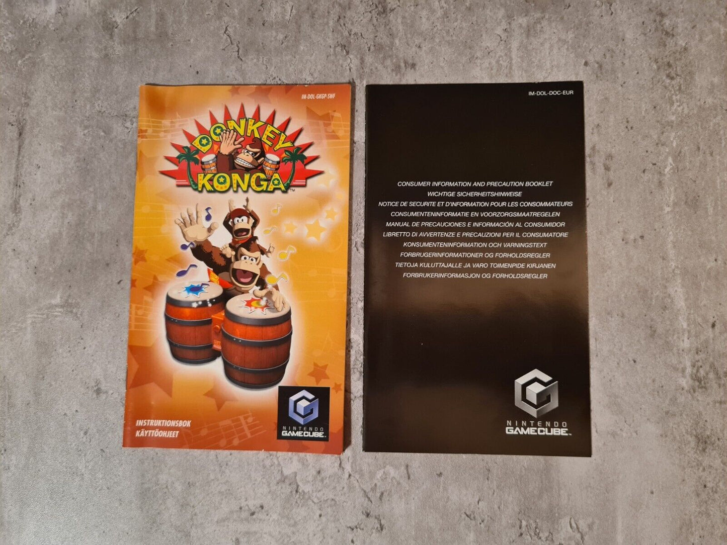 Nintendo GameCube Donkey Konga mit OVP und Anleitung UKV - T-Retro-Games