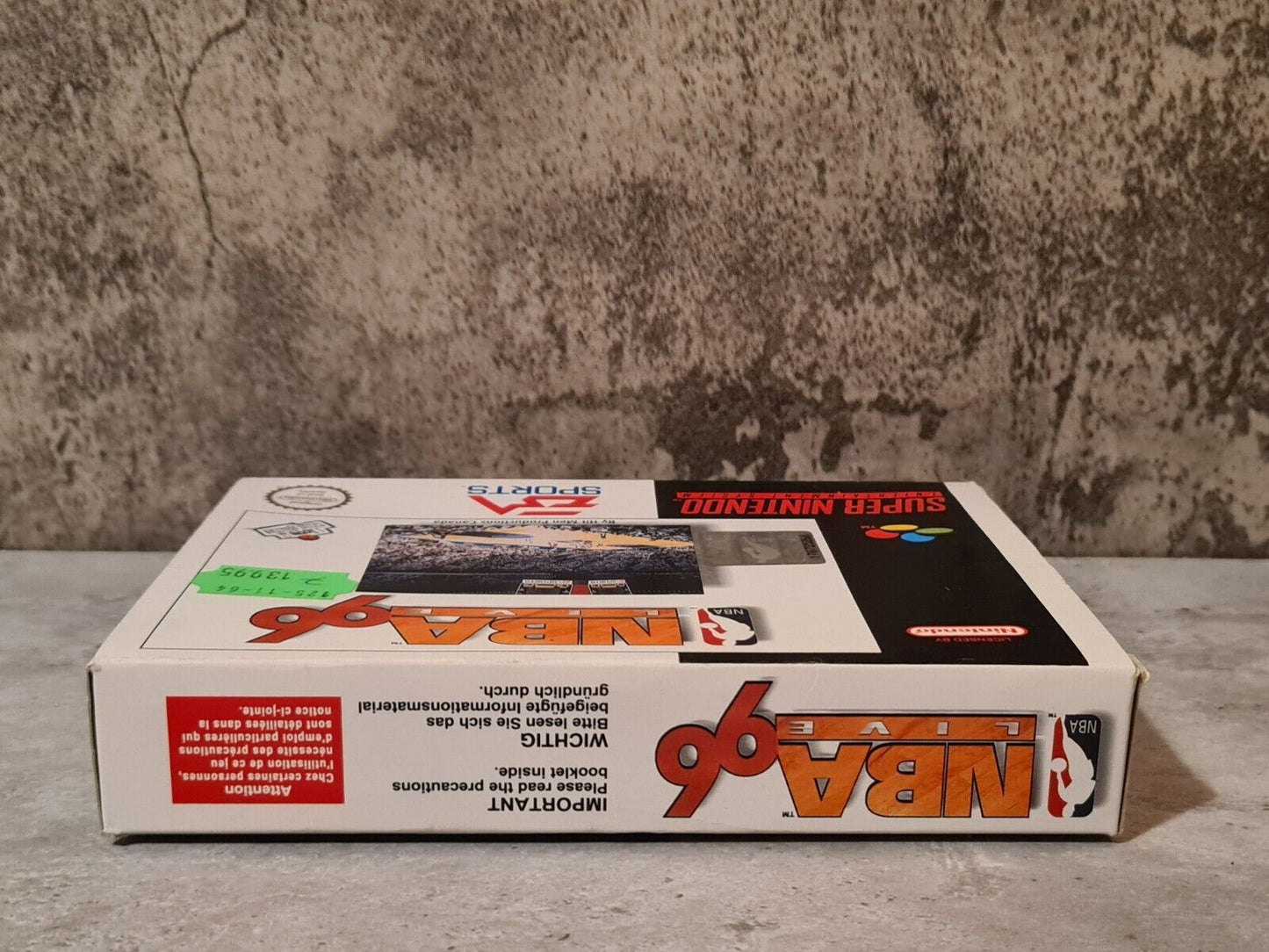 SNES Super Nintendo NBA Live 96 mit OVP und Anleitung EUR - T-Retro-Games