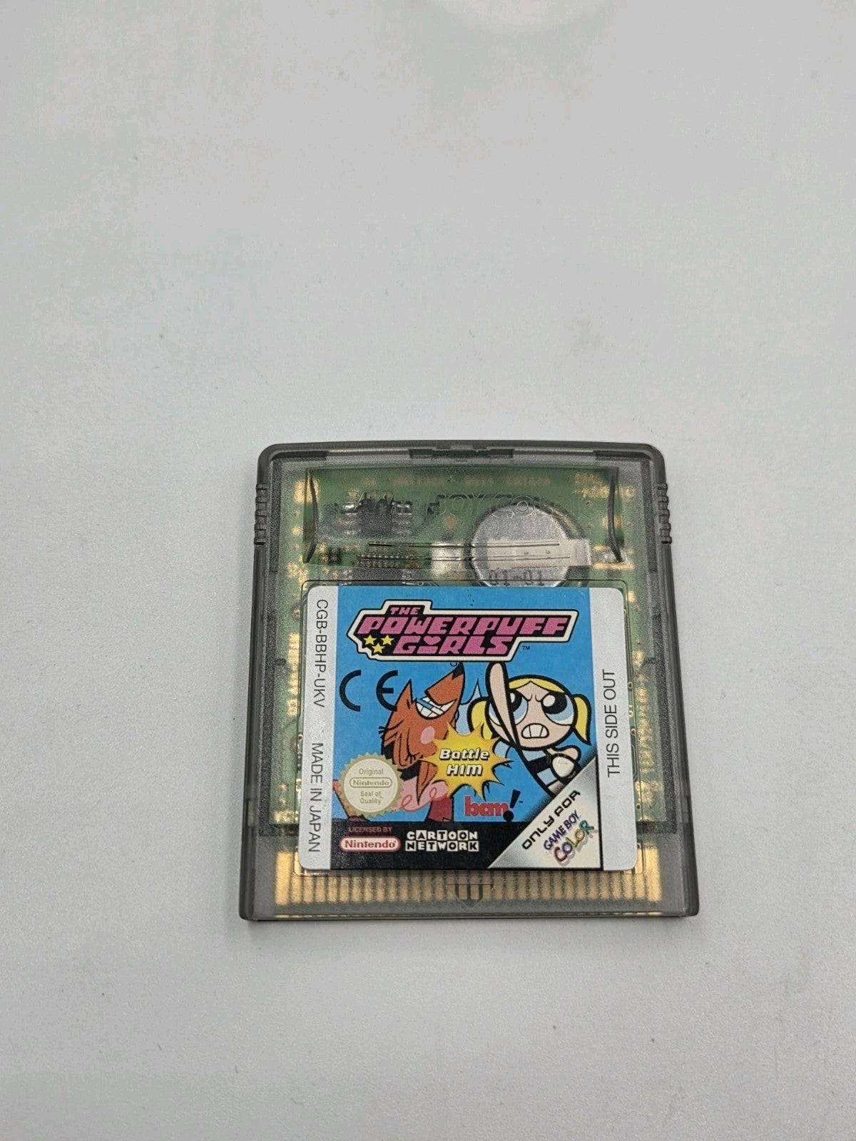 Nintendo Game Boy Color The Powerpuff Girls Battle Him mit OVP und Anleitung UKV