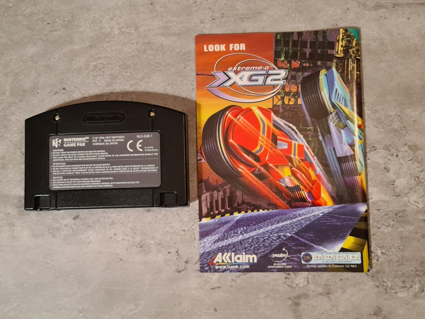 N64 Nintendo 64 Turok 2 : Seeds of Evil mit OVP und Anleitung UKV - T-Retro-Games