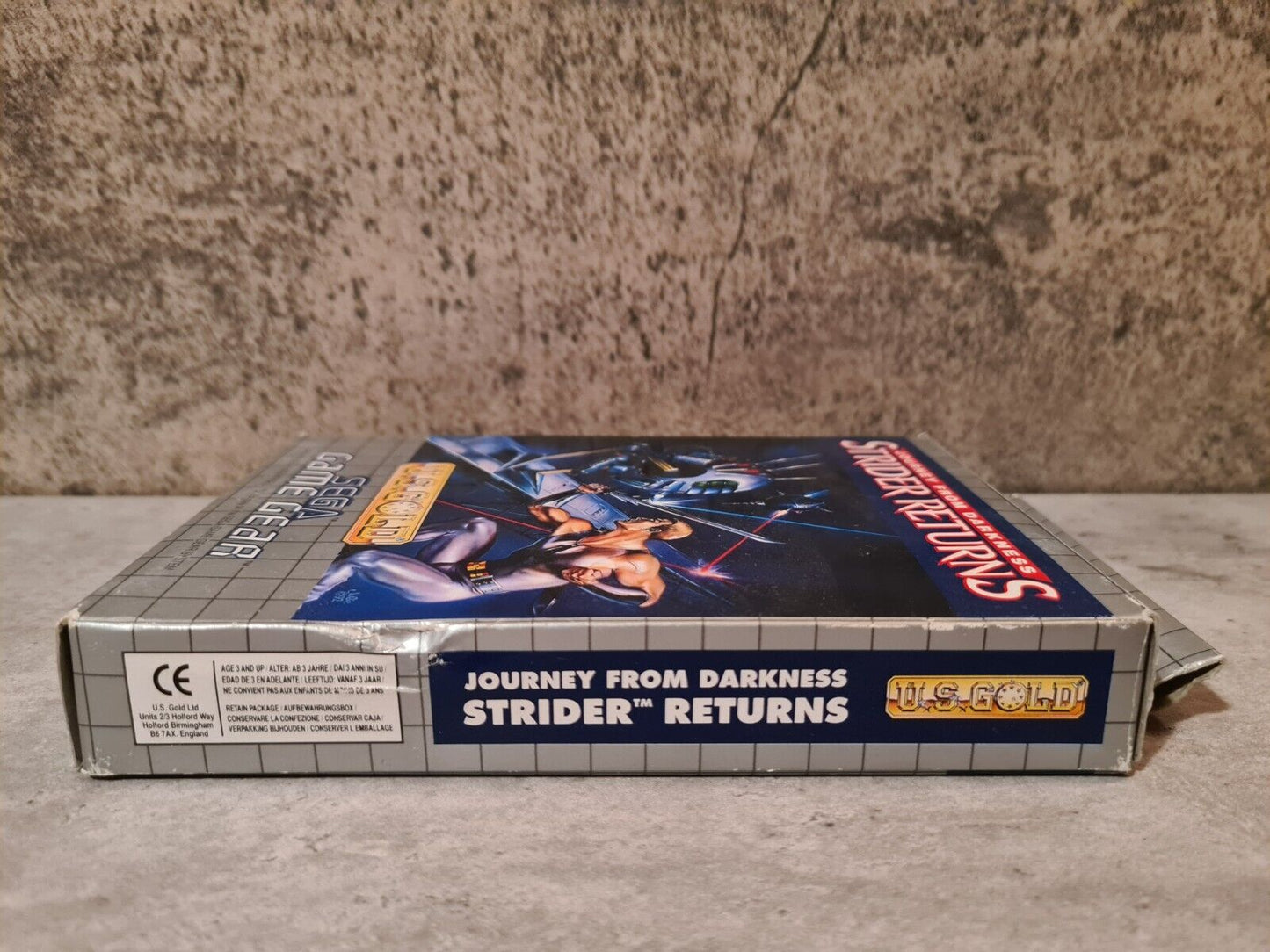 Sega Game Gear Strider Returns mit OVP und Anleitung Multi Language - T-Retro-Games