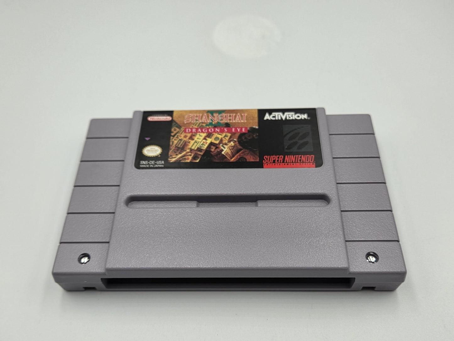 SNES Super Nintendo Shanghai II Dragon's Eye mit OVP und Anleitung NTSC USA