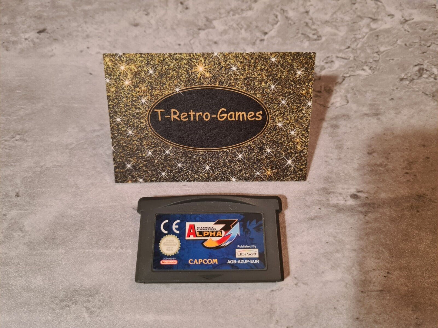 Nintendo Game Boy Advance Street Fighter Alpha 3 Modul EUR - T-Retro-Games