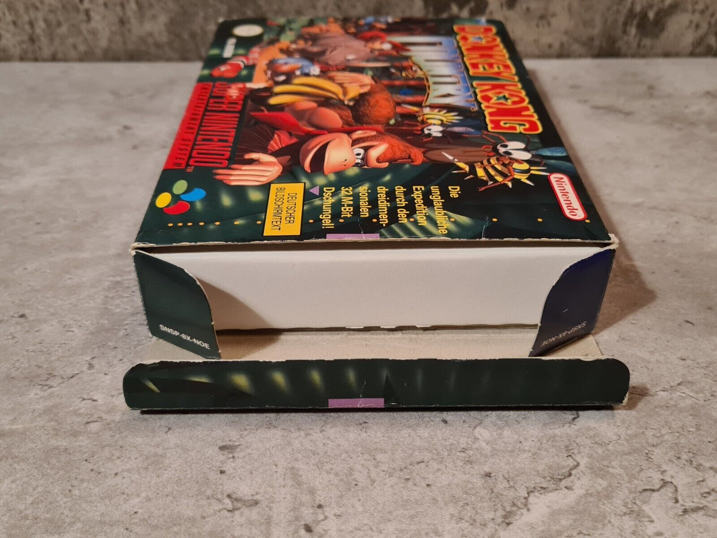 SNES Super Nintendo Donkey Kong Country mit OVP und Anleitung NOE - T-Retro-Games