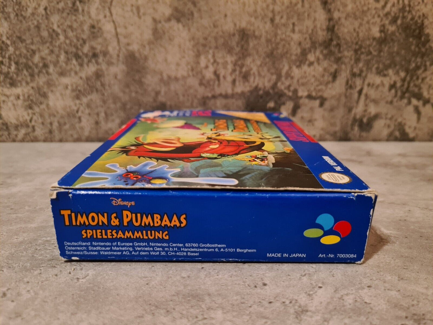Super Nintendo Disney's Timon & Pumbaas Spielesammlung mit OVP und Anleitung NOE - T-Retro-Games