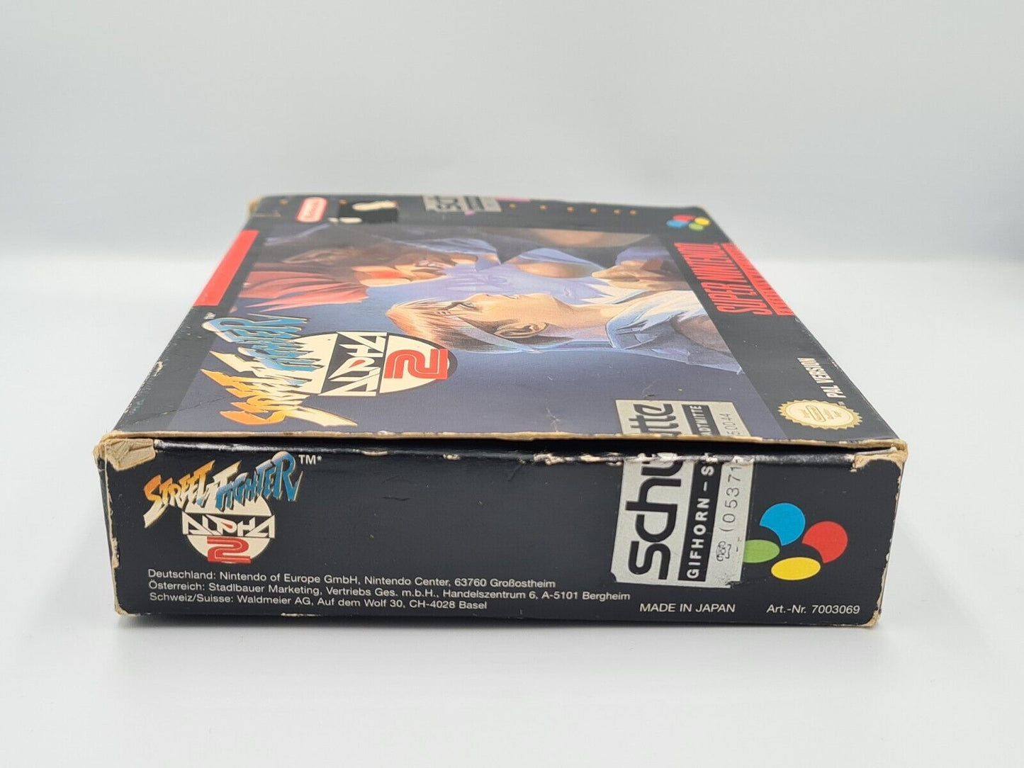 SNES Super Nintendo Street Fighter Alpha 2 mit OVP und Anleitung NOE - T-Retro-Games
