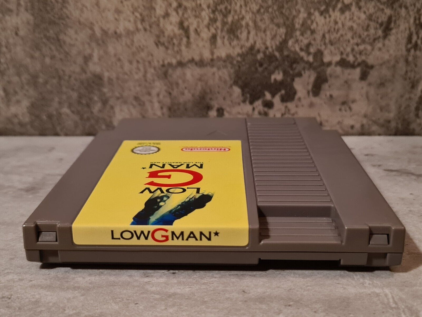 Nintendo NES Low G Man mit OVP und Anleitung FAH - T-Retro-Games