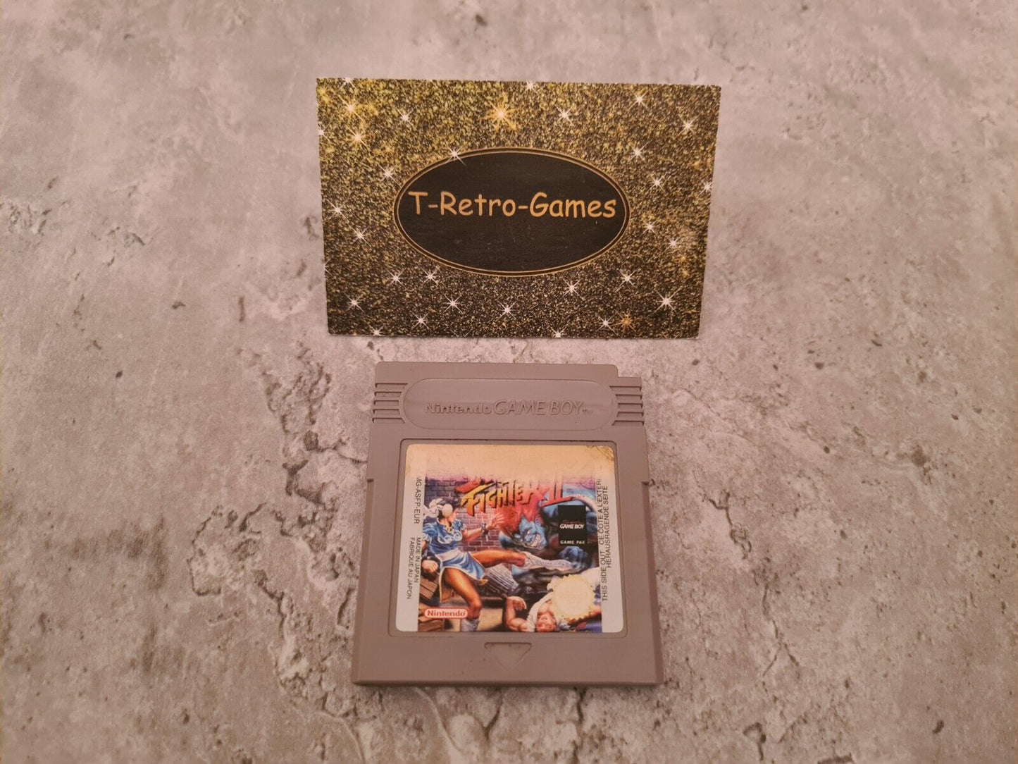 Nintendo Gameboy Classic Spiel Street Fighter II Modul EUR - T-Retro-Games