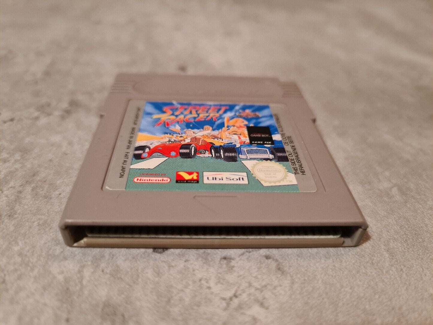 Nintendo Gameboy Classic Spiel Street Racer Modul EUR - T-Retro-Games