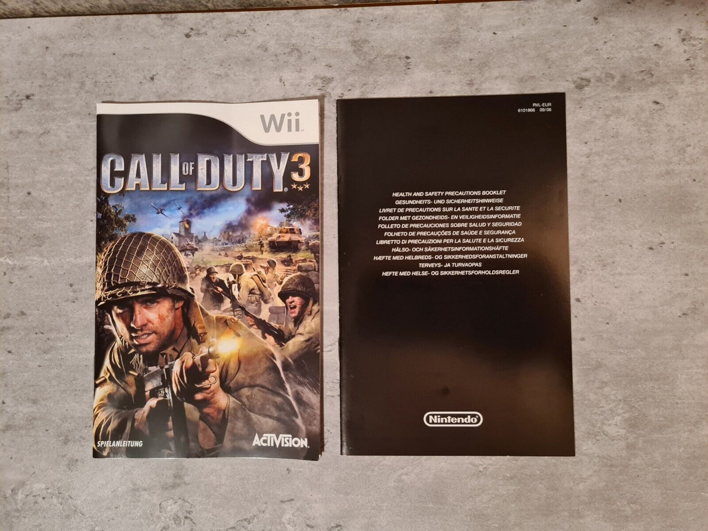 Nintendo Wii Spiel Call of Duty 3 mit OVP und Anleitung NOE - T-Retro-Games