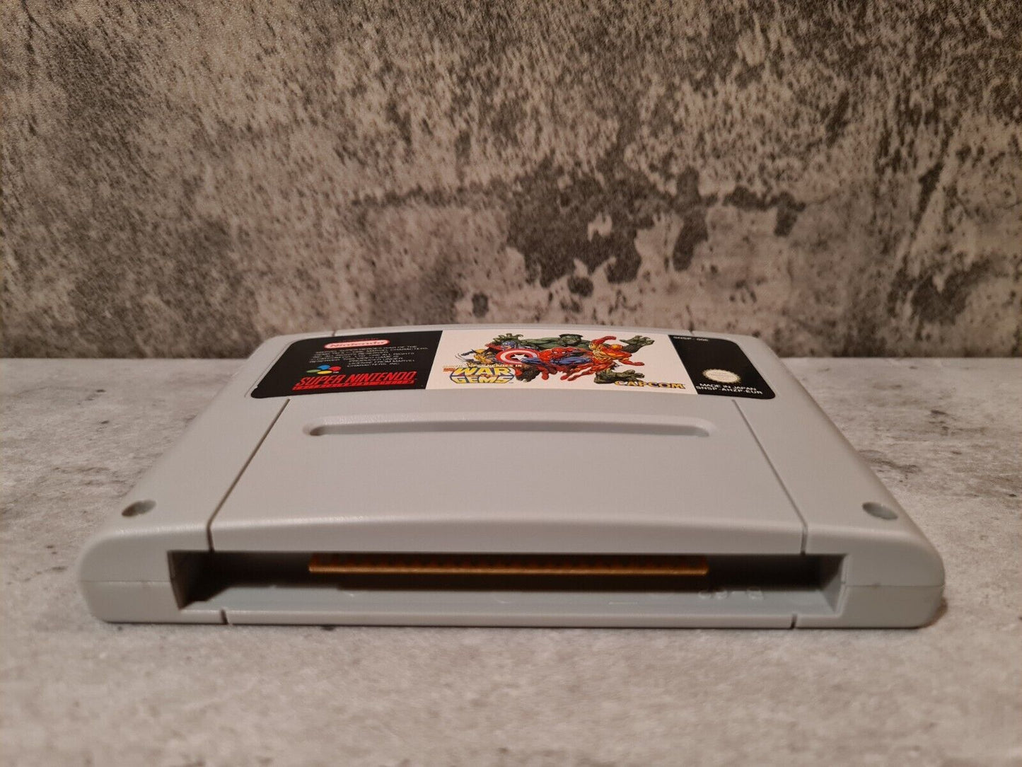 SNES Super Nintendo Marvel Super Heroes in War of The Gems Modul EUR - T-Retro-Games