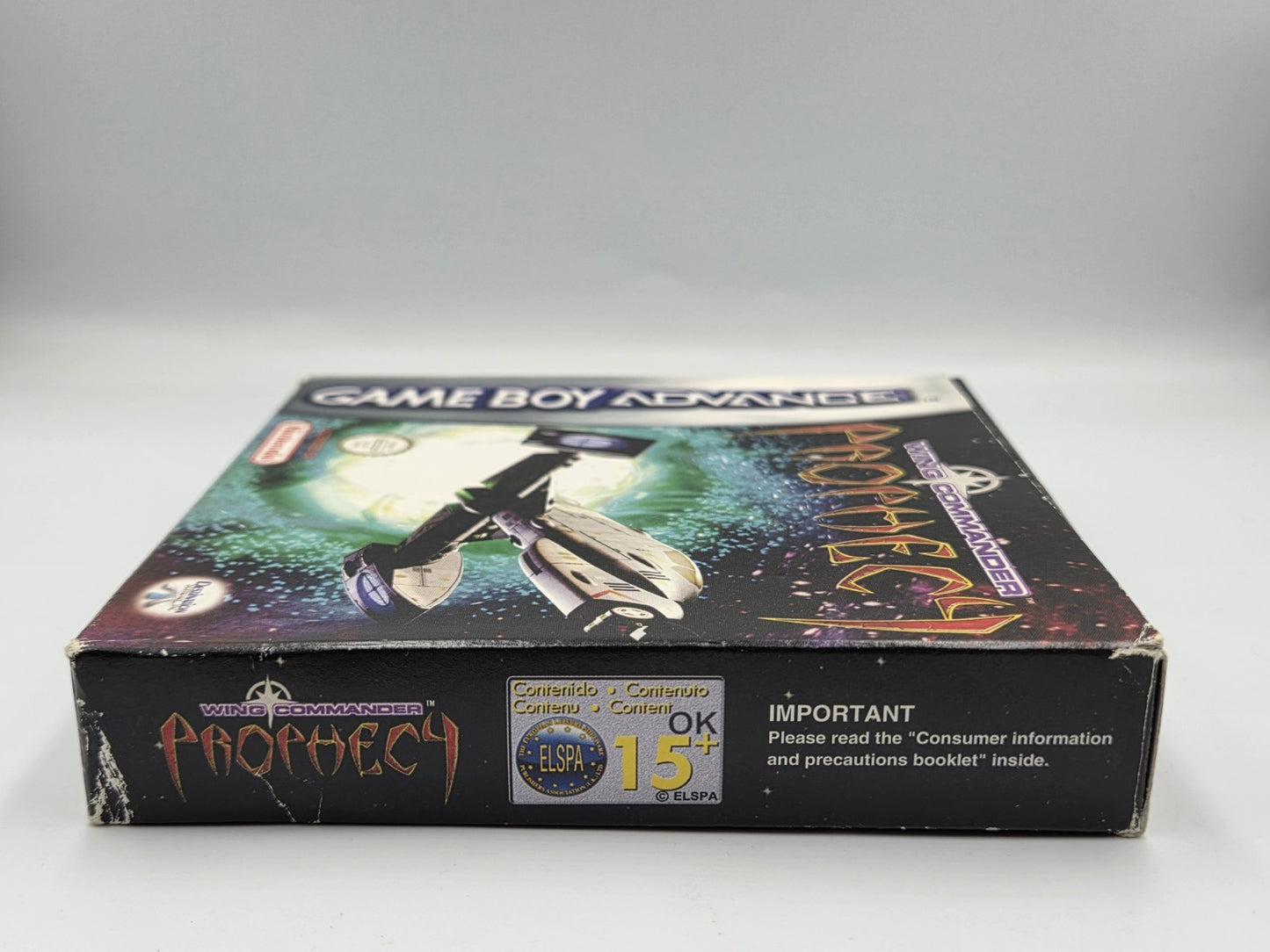 Nintendo Game Boy Advance Wing Commander Prophecy mit OVP und Anleitung UKV