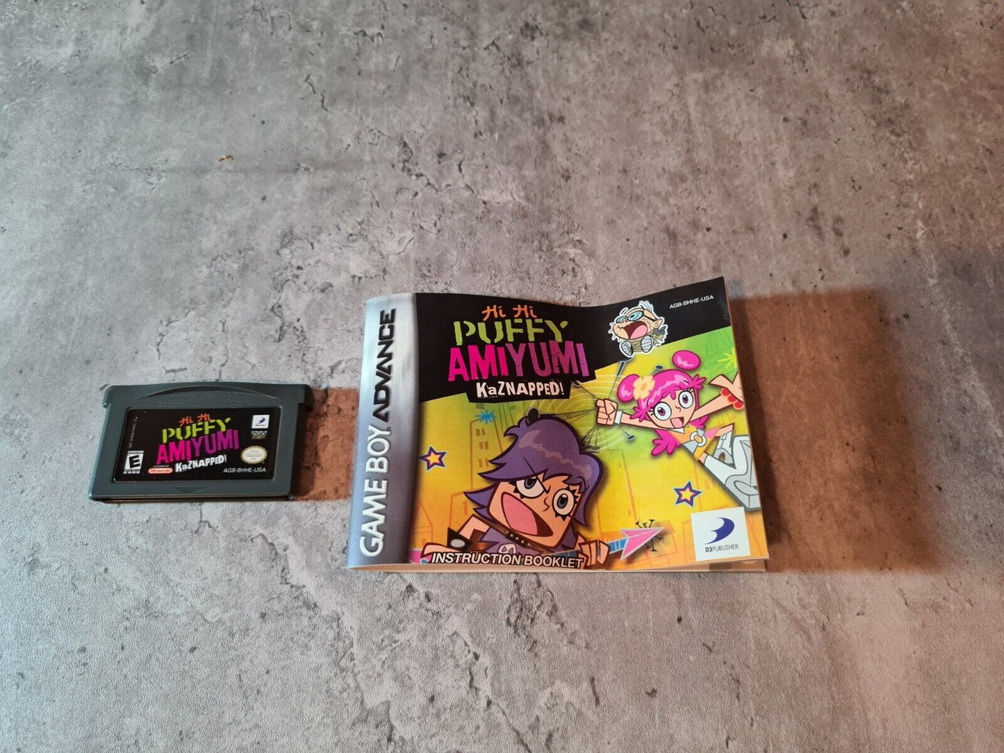 Nintendo Gameboy Advance Puffy AmiYumi Kaznapped mit OVP und Anleitung USA - T-Retro-Games