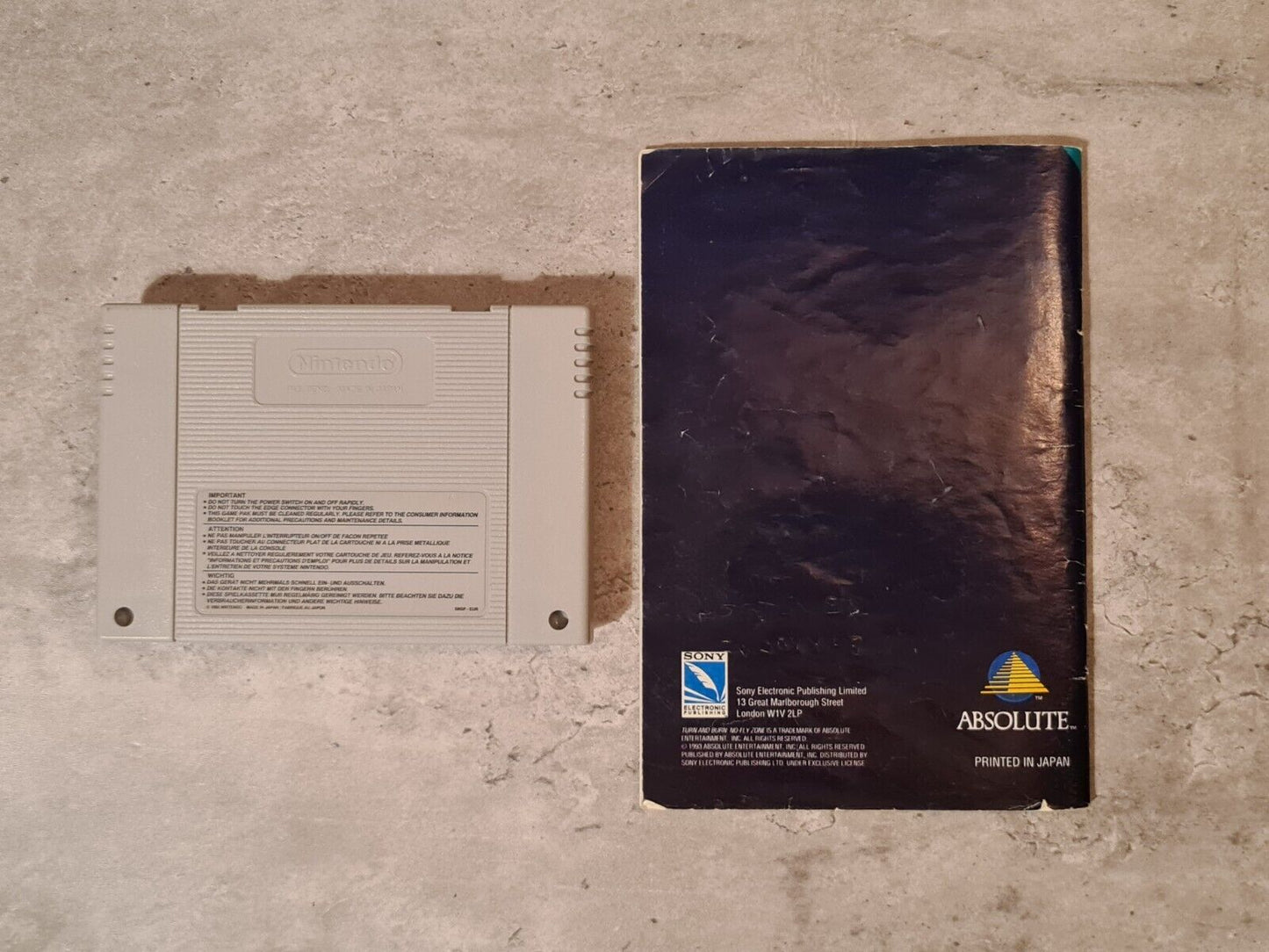 SNES Super Nintendo Turn and Burn No-Fly Zone mit OVP und Anleitung UKV - T-Retro-Games