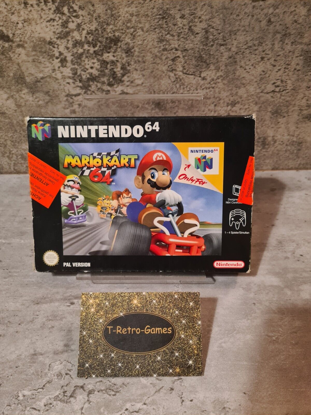 N64 Nintendo 64 Mario Kart 64 mit OVP und Anleitung NOE - T-Retro-Games