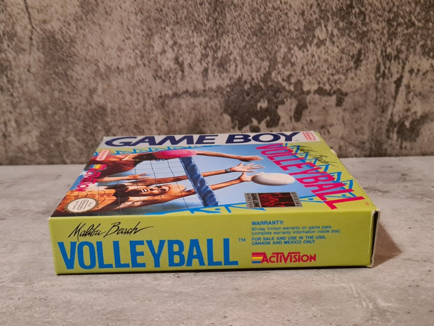 Nintendo Game Boy Classic Malibu Beach Volleyball mit OVP und Anleitung USA - T-Retro-Games