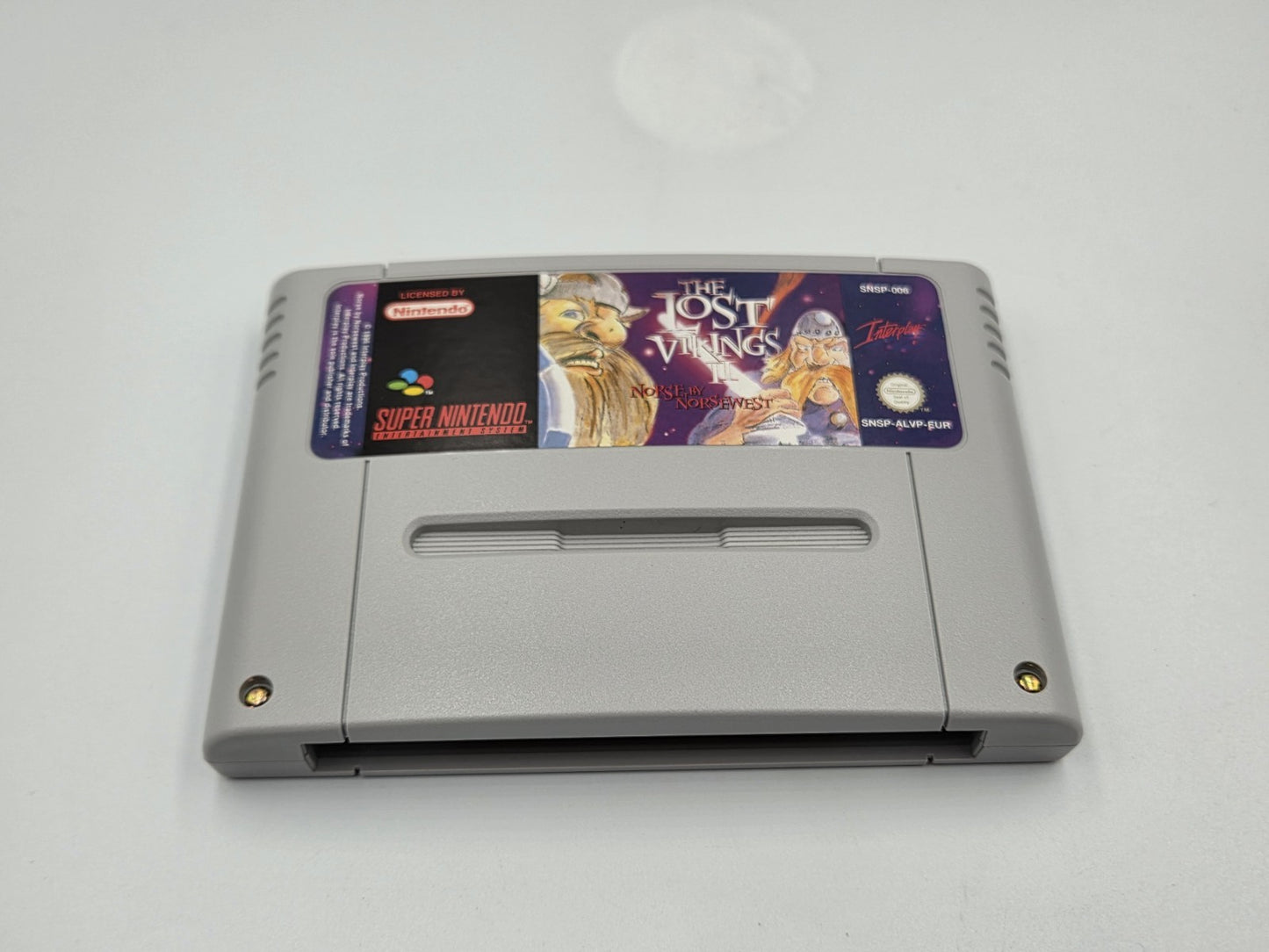 SNES Super Nintendo The Lost Vikings II mit OVP und Anleitung EUR