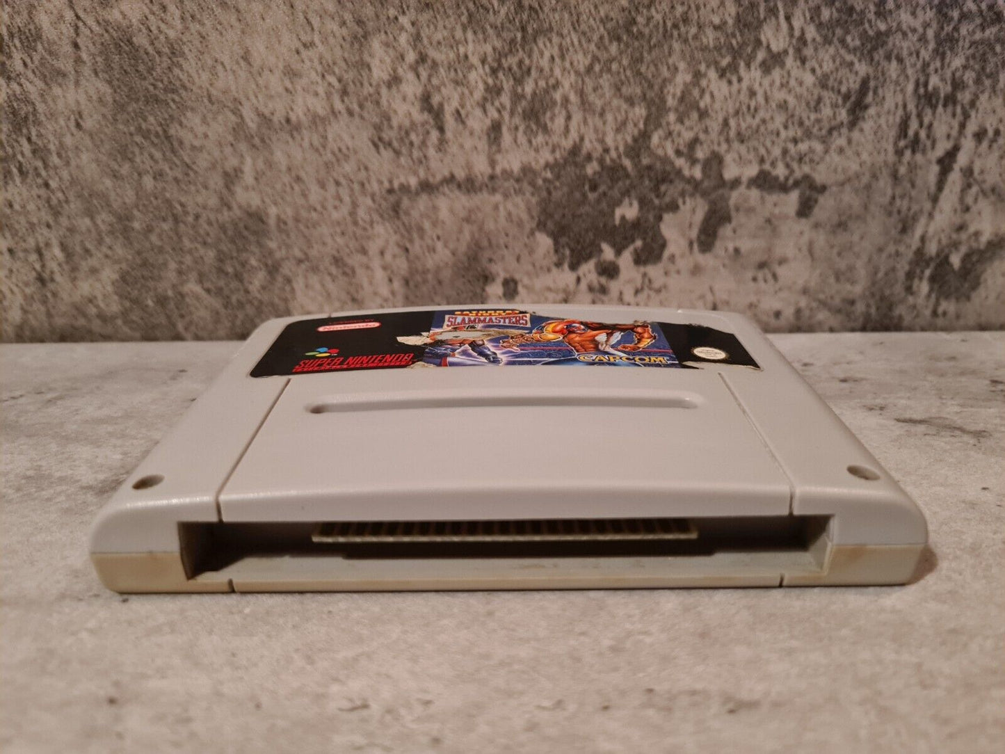 SNES Super Nintendo Saturday Night Slammasters Modul EUR - T-Retro-Games
