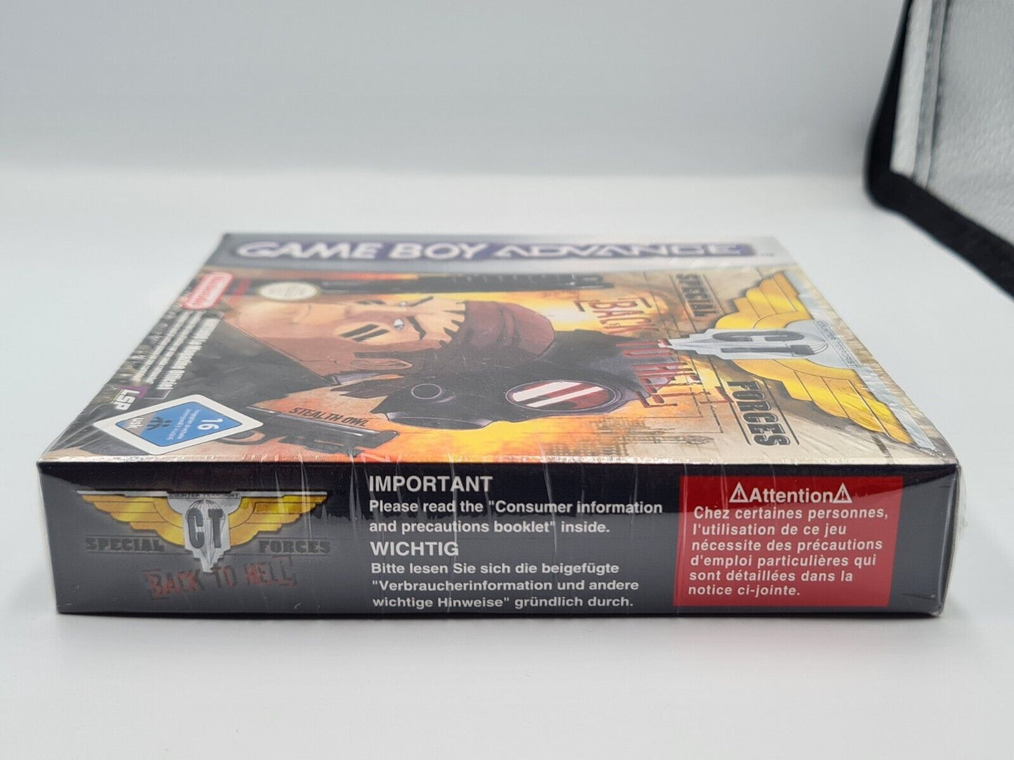 Nintendo Game Boy Advance CT Special Forces Back To Hell EUR Sealed Neu New - T-Retro-Games