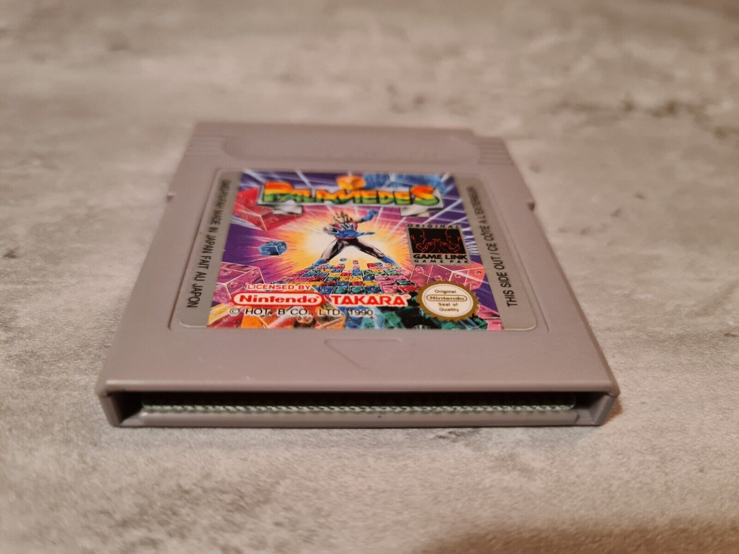 Nintendo Game Boy Classic Spiel Palmedes Modul FAH - T-Retro-Games