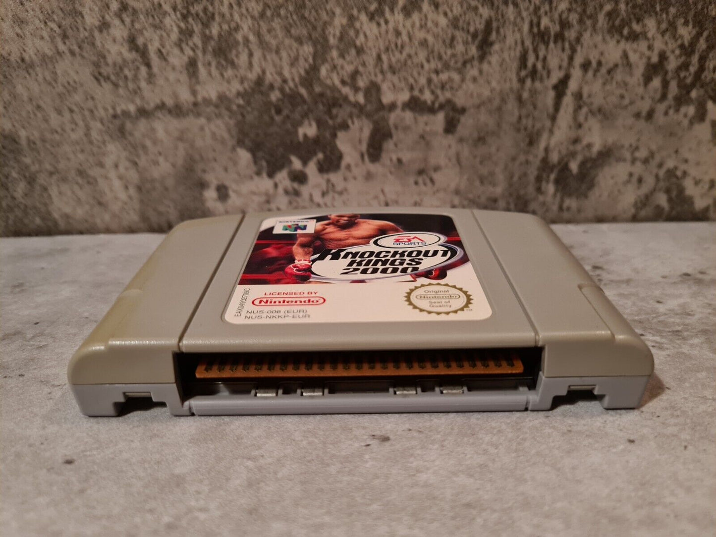 N64 Nintendo 64 Knockout Kings 2000 EUR Modul - T-Retro-Games