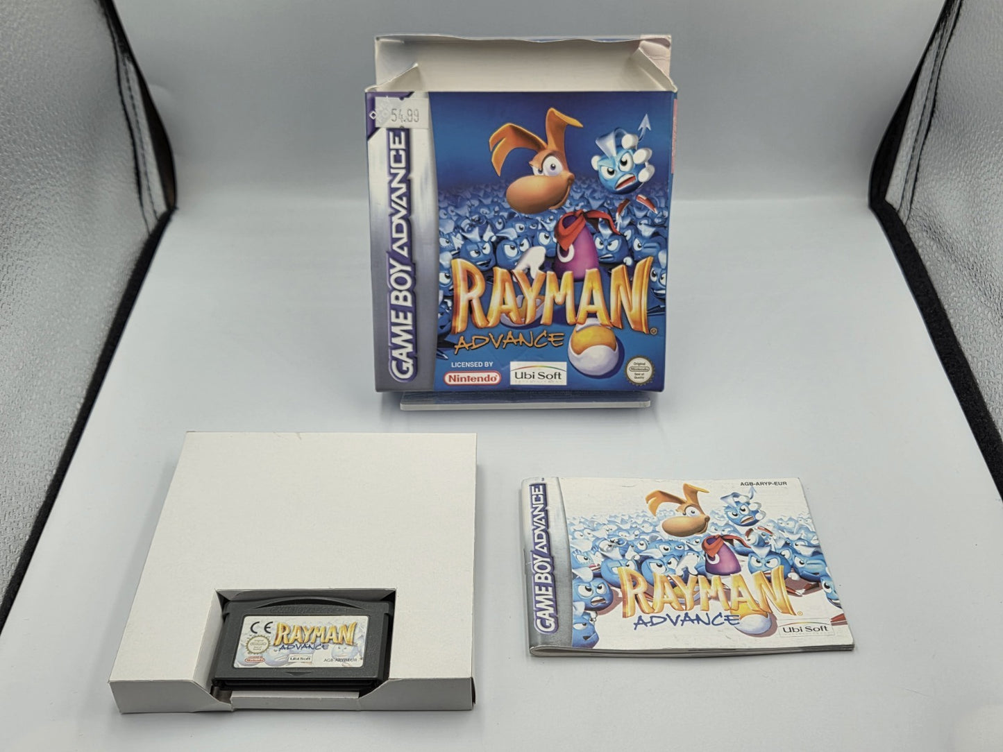 Nintendo Game Boy Advance Rayman Advance mit OVP und Anleitung EUR