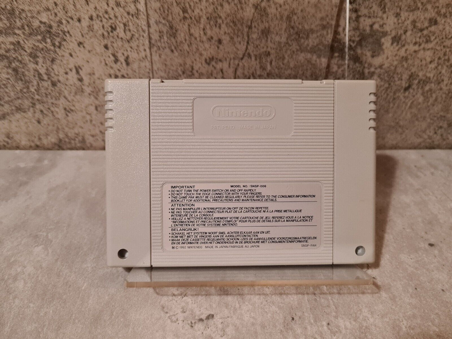 SNES Super Nintendo On The Ball FAH Modul - T-Retro-Games