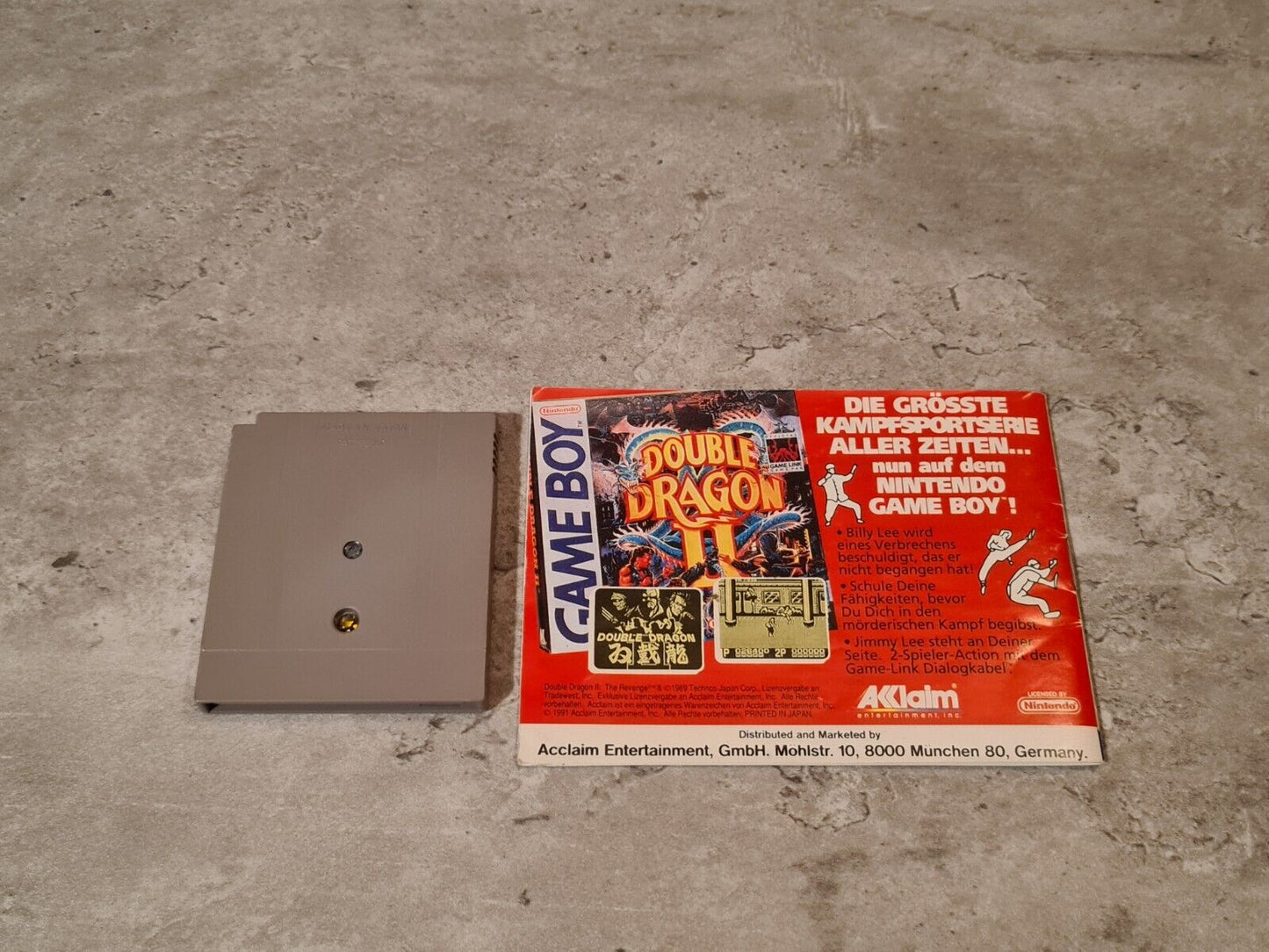 Nintendo Gameboy T2 Terminator 2 Judgment Day mit OVP und Anleitung NOE - T-Retro-Games